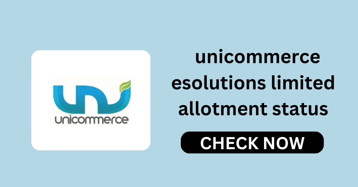 unicommerce esolutions limited allotment status